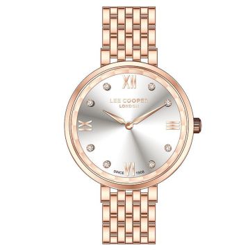 Montre Lee Cooper Femme Cadran soleillé argenté